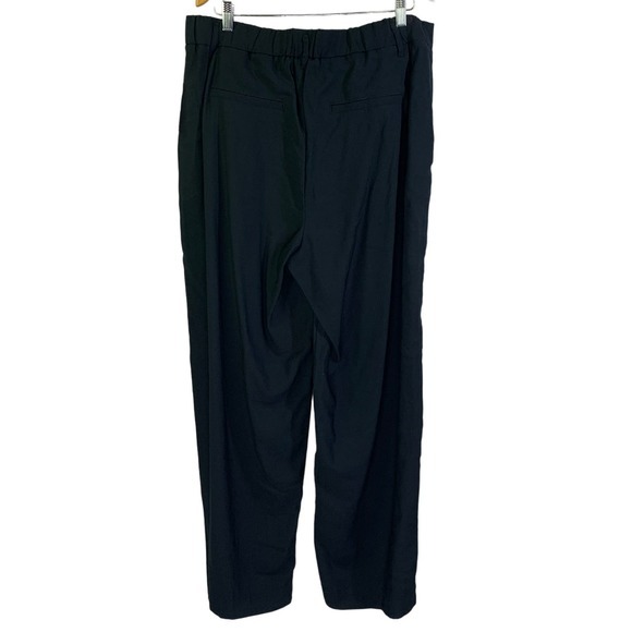 A NEW DAY Pleated Elastic Back Waist Wide Leg Slacks Pants w/Pockets NWT - Picture 7 of 13